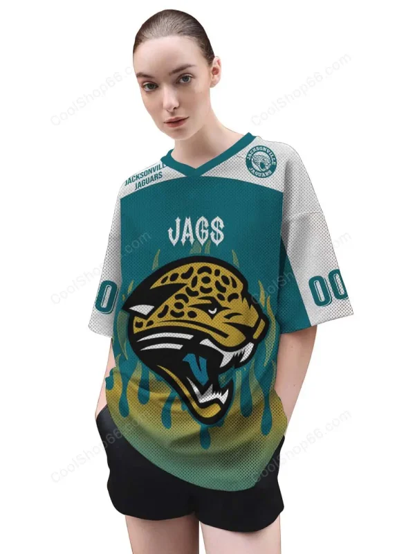 Jacksonville Jaguars Mesh Jersey Streetwear SPTMJERSEYS027 - Image 3
