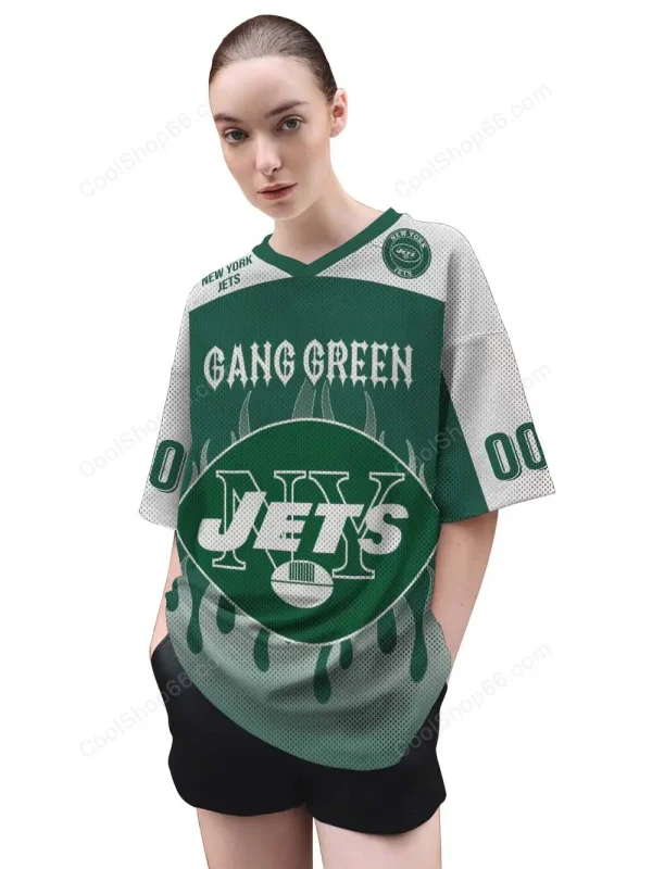 New York Jets Mesh Jersey Streetwear SPTMJERSEYS028 - Image 3