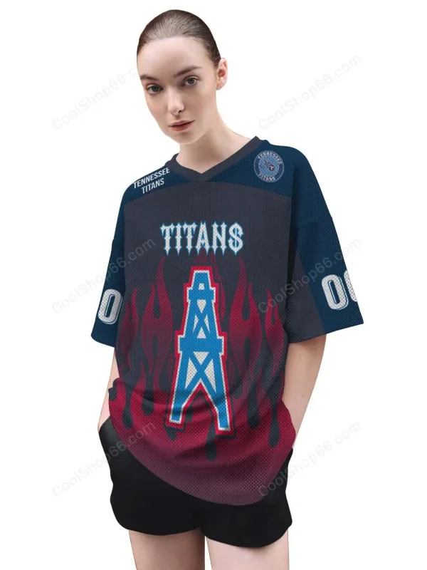 Tennessee Titans Mesh Jersey Streetwear SPTMJERSEYS032 - Image 3