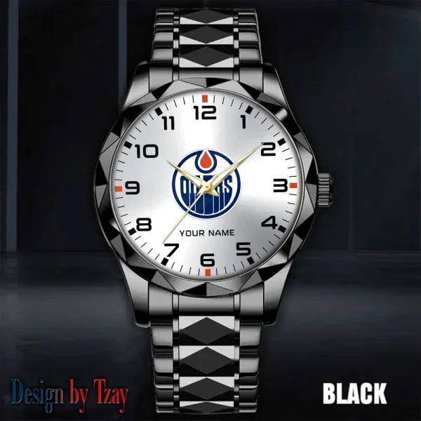 Edmonton Oilers NHL Luxury Diamond Men Wristwatch Trending 2025 SPTDMW301 - Image 2