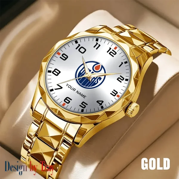 Edmonton Oilers NHL Luxury Diamond Men Wristwatch Trending 2025 SPTDMW301 - Image 3