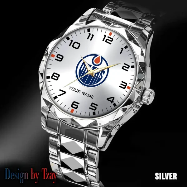 Edmonton Oilers NHL Luxury Diamond Men Wristwatch Trending 2025 SPTDMW301 - Image 4