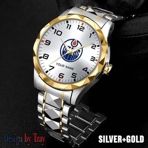 Edmonton Oilers NHL Luxury Diamond Men Wristwatch Trending 2025 SPTDMW301