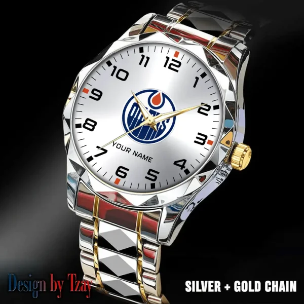 Edmonton Oilers NHL Luxury Diamond Men Wristwatch Trending 2025 SPTDMW301 - Image 5
