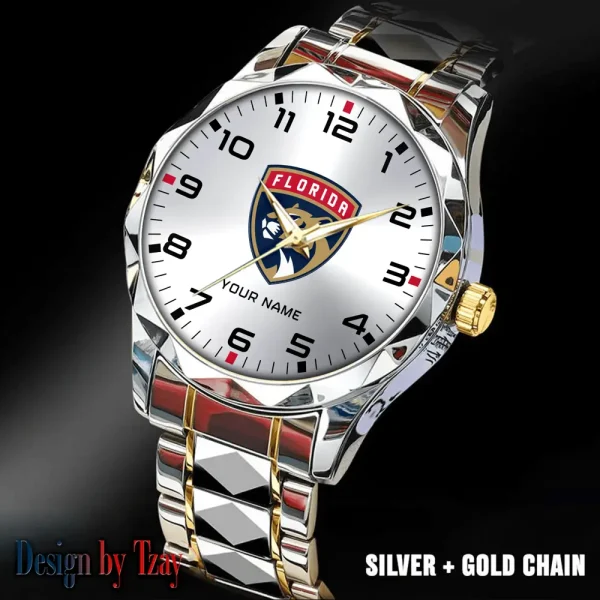 Florida Panthers NHL Luxury Diamond Men Wristwatch Trending 2025 SPTDMW302 - Image 3