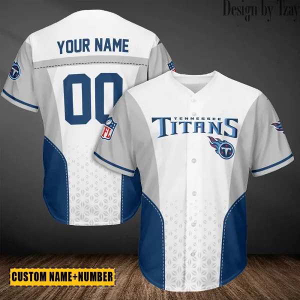 Tennessee Titans Casual Button Baseball Shirt Trending 2025 AZCBJS700