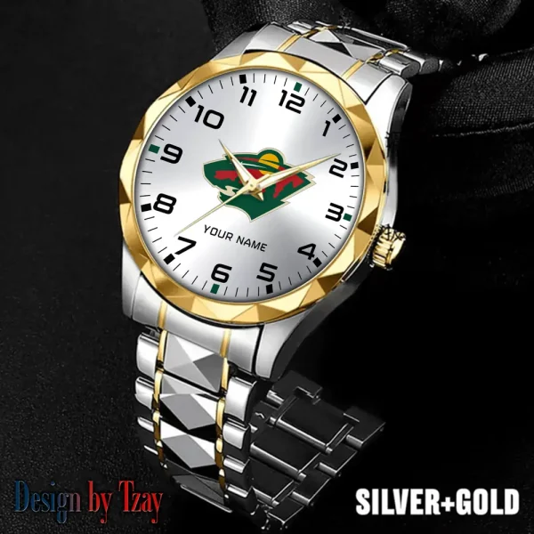 Minnesota Wild NHL Luxury Diamond Men Wristwatch Trending 2025 SPTDMW304