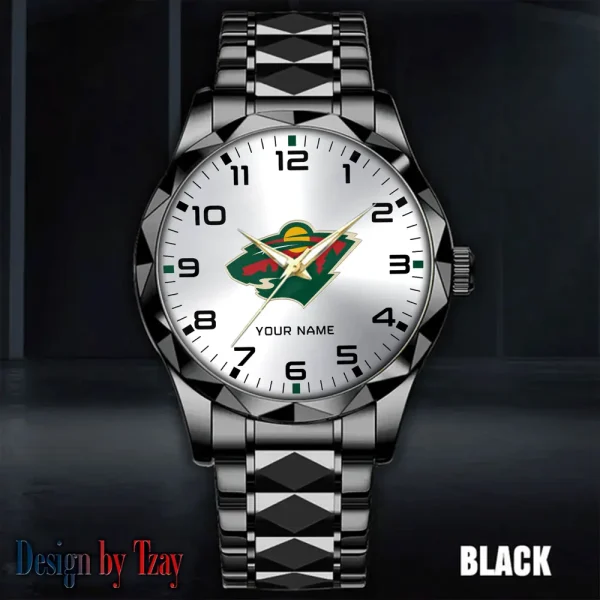 Minnesota Wild NHL Luxury Diamond Men Wristwatch Trending 2025 SPTDMW304 - Image 5