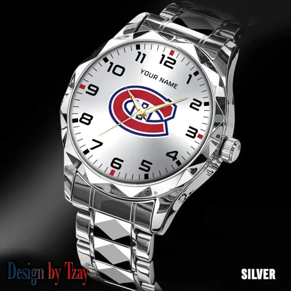 Montreal Canadiens NHL Luxury Diamond Men Wristwatch Trending 2025 SPTDMW305 - Image 3