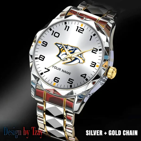 Nashville Predators NHL Luxury Diamond Men Wristwatch Trending 2025 SPTDMW306 - Image 2