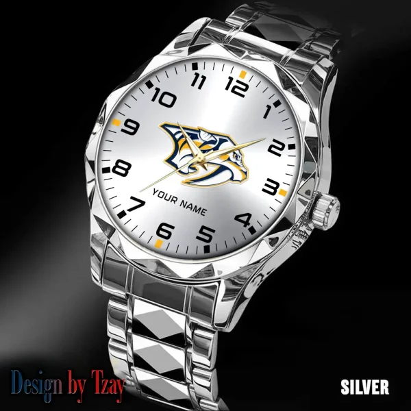 Nashville Predators NHL Luxury Diamond Men Wristwatch Trending 2025 SPTDMW306 - Image 5