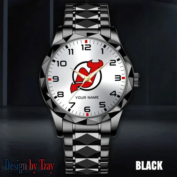New Jersey Devils NHL Luxury Diamond Men Wristwatch Trending 2025 SPTDMW307 - Image 2