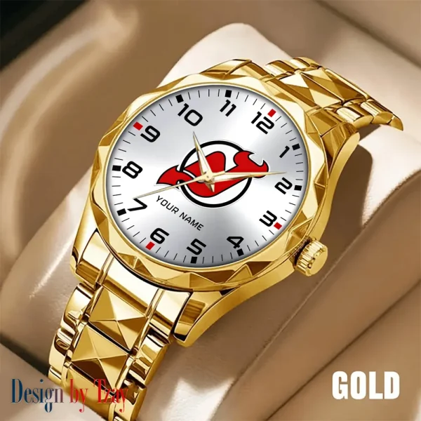 New Jersey Devils NHL Luxury Diamond Men Wristwatch Trending 2025 SPTDMW307 - Image 3
