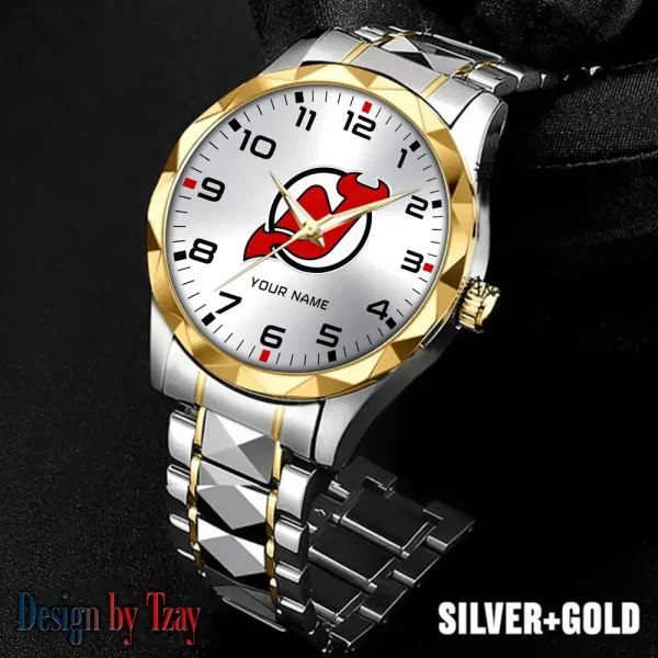 New Jersey Devils NHL Luxury Diamond Men Wristwatch Trending 2025 SPTDMW307