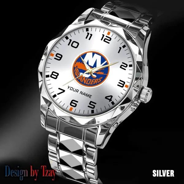 New York Islanders NHL Luxury Diamond Men Wristwatch Trending 2025 SPTDMW308 - Image 3