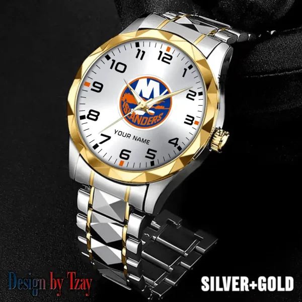New York Islanders NHL Luxury Diamond Men Wristwatch Trending 2025 SPTDMW308