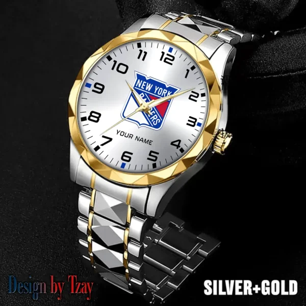 New York Rangers NHL Luxury Diamond Men Wristwatch Trending 2025 SPTDMW309