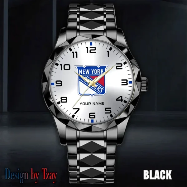 New York Rangers NHL Luxury Diamond Men Wristwatch Trending 2025 SPTDMW309 - Image 3