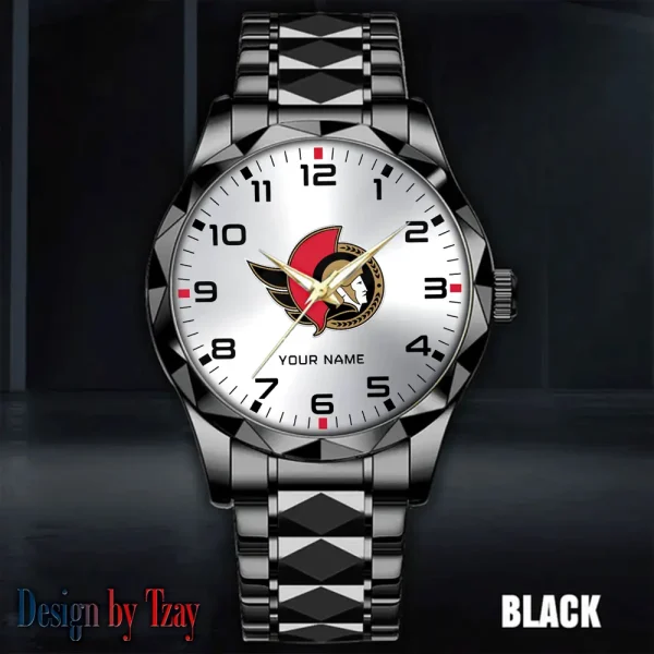 Ottawa Senators NHL Luxury Diamond Men Wristwatch Trending 2025 SPTDMW310 - Image 2