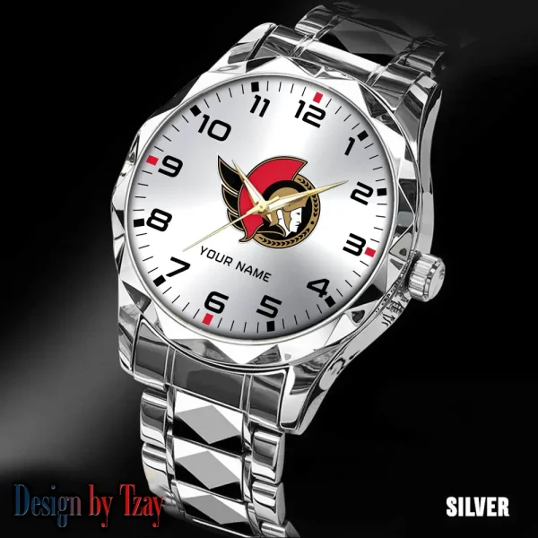 Ottawa Senators NHL Luxury Diamond Men Wristwatch Trending 2025 SPTDMW310 - Image 3