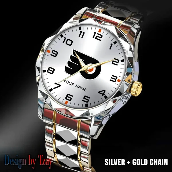 Philadelphia Flyers NHL Luxury Diamond Men Wristwatch Trending 2025 SPTDMW311 - Image 2