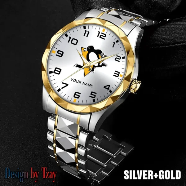 Pittsburgh Penguins NHL Luxury Diamond Men Wristwatch Trending 2025 SPTDMW312