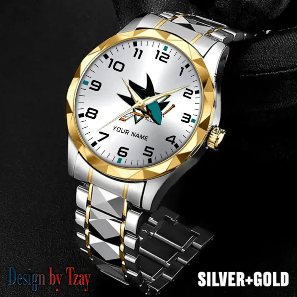 San Jose Sharks NHL Luxury Diamond Men Wristwatch Trending 2025 SPTDMW313