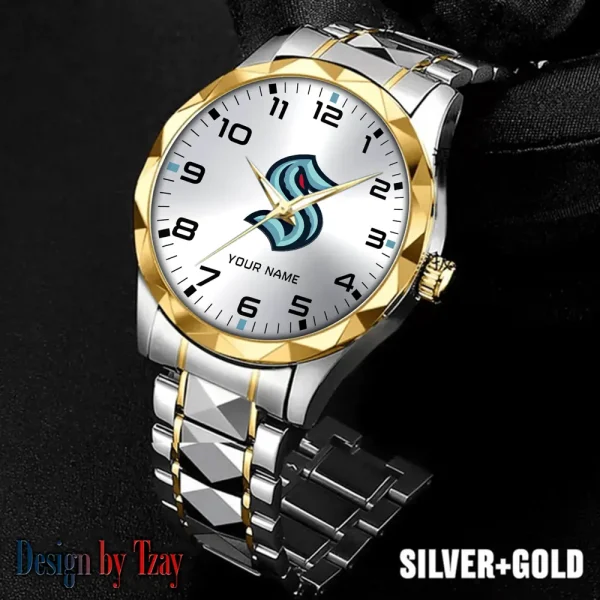 Seattle Kraken NHL Luxury Diamond Men Wristwatch Trending 2025 SPTDMW314
