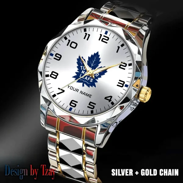 Toronto Maple Leafs NHL Luxury Diamond Men Wristwatch Trending 2025 SPTDMW317 - Image 3