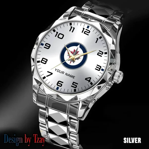 Winnipeg Jets NHL Luxury Diamond Men Wristwatch Trending 2025 SPTDMW322 - Image 2