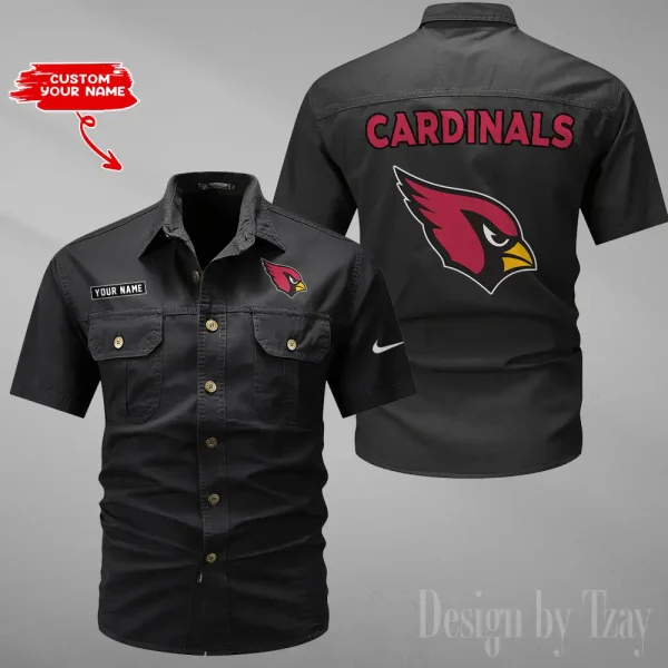 Arizona Cardinals Military Cargo Cotton Shirts New 2025 SPTMSSWS065 - Image 5