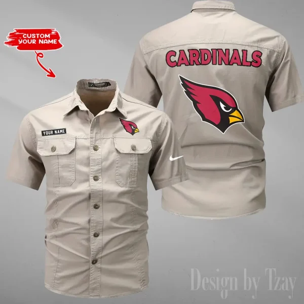 Arizona Cardinals Military Cargo Cotton Shirts New 2025 SPTMSSWS065 - Image 6