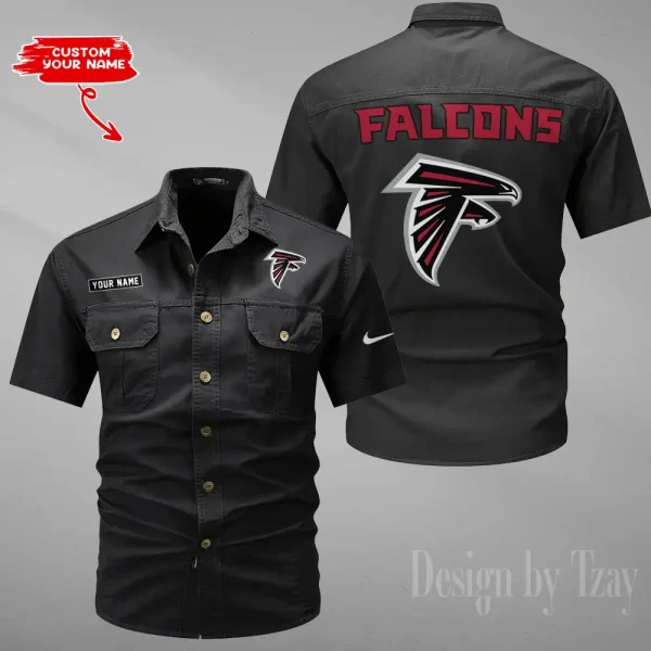 Atlanta Falcons Military Cargo Cotton Shirts New 2025 SPTMSSWS066