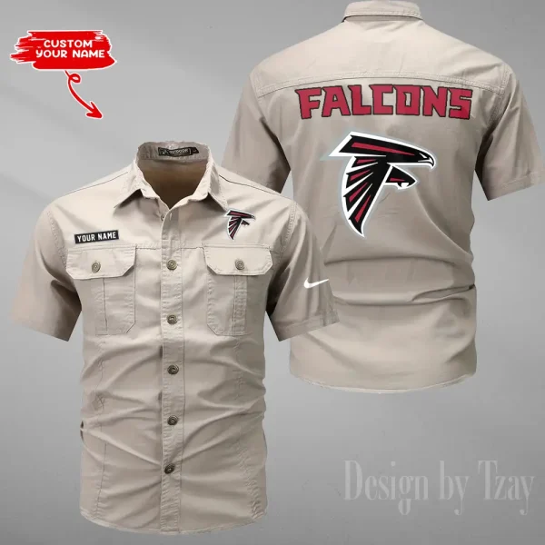 Atlanta Falcons Military Cargo Cotton Shirts New 2025 SPTMSSWS066 - Image 2