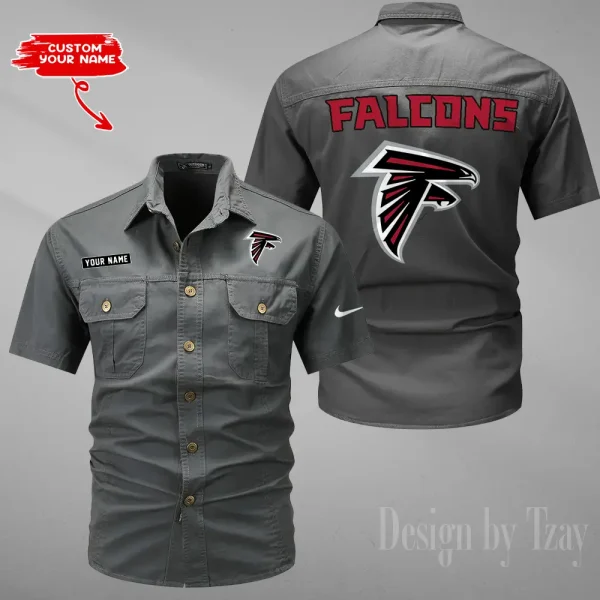 Atlanta Falcons Military Cargo Cotton Shirts New 2025 SPTMSSWS066 - Image 3