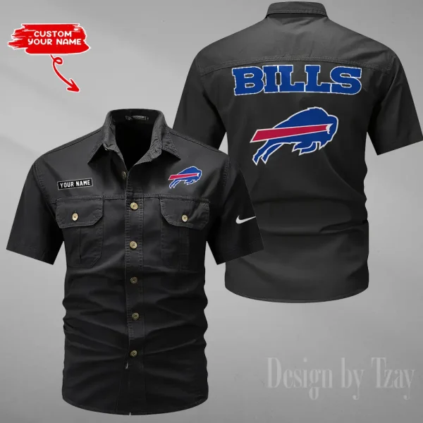Buffalo Bills Military Cargo Cotton Shirts New 2025 SPTMSSWS068
