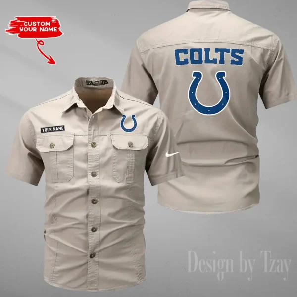 Indianapolis Colts Military Cargo Cotton Shirts New 2025 SPTMSSWS078 - Image 2