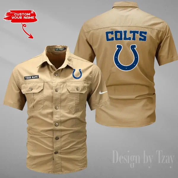 Indianapolis Colts Military Cargo Cotton Shirts New 2025 SPTMSSWS078 - Image 5