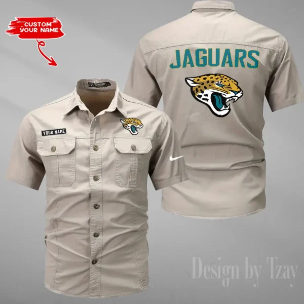 Jacksonville Jaguars Military Cargo Cotton Shirts New 2025 SPTMSSWS079 - Image 6