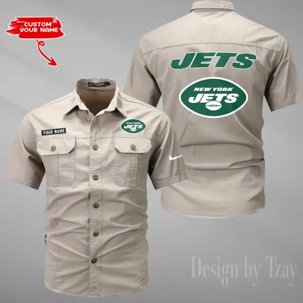 New York Jets Military Cargo Cotton Shirts New 2025 SPTMSSWS089 - Image 6