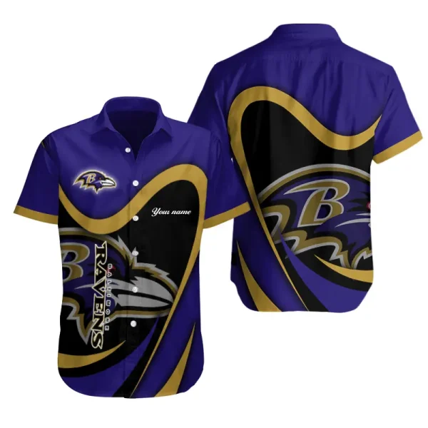 Baltimore Ravens Button Shirt Trending 2025 AZCBS133