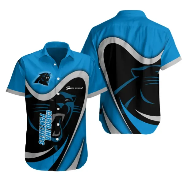 Carolina Panthers Button Shirt Trending 2025 AZCBS135