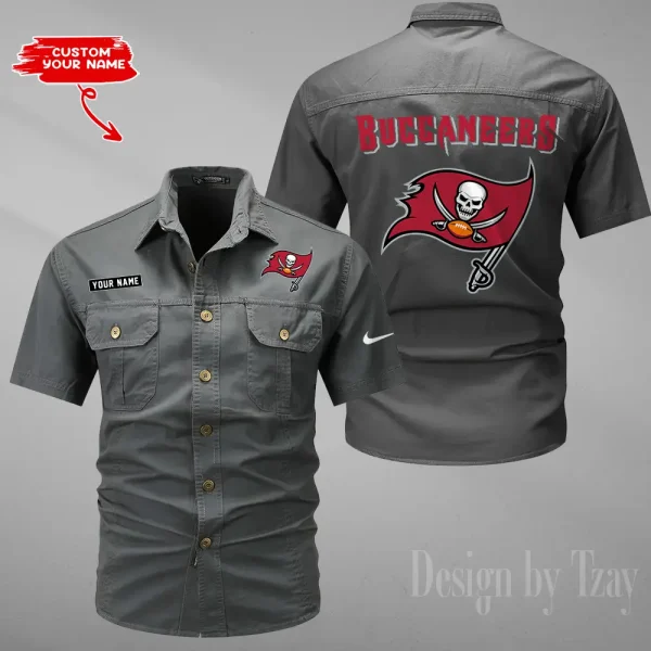 Tampa Bay Buccaneers Military Cargo Cotton Shirts New 2025 SPTMSSWS096 - Image 2