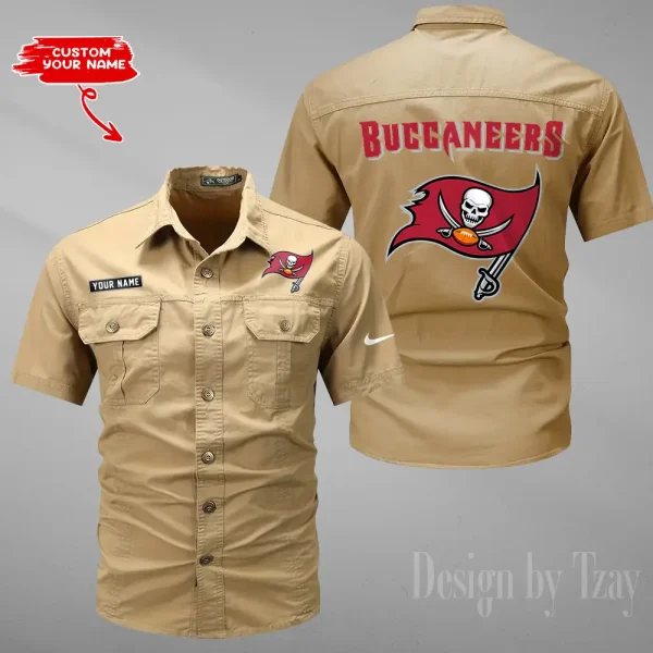 Tampa Bay Buccaneers Military Cargo Cotton Shirts New 2025 SPTMSSWS096 - Image 4
