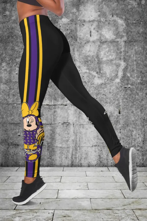 Minnesota Vikings Personalized Combo Croptop Hoodie And Leggings AZHLTT664 - Image 2