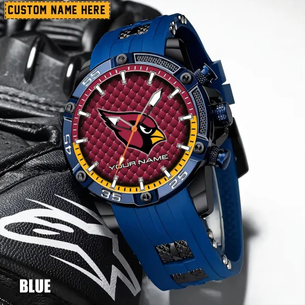 Arizona Cardinals Silicon Strap Fashion Wrist Watch Trending 2025 SPTSSFWW066 - Image 2