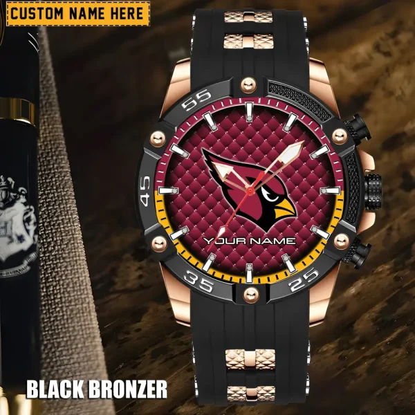 Arizona Cardinals Silicon Strap Fashion Wrist Watch Trending 2025 SPTSSFWW066