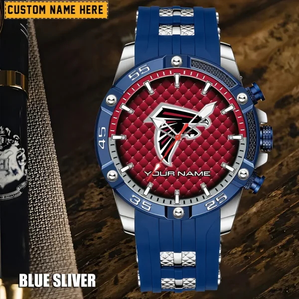 Atlanta Falcons Silicon Strap Fashion Wrist Watch Trending 2025 SPTSSFWW067 - Image 3