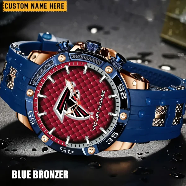 Atlanta Falcons Silicon Strap Fashion Wrist Watch Trending 2025 SPTSSFWW067 - Image 4