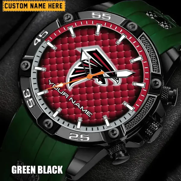 Atlanta Falcons Silicon Strap Fashion Wrist Watch Trending 2025 SPTSSFWW067 - Image 5
